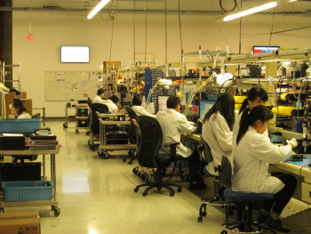 The Siemens RUGGEDCOM production facility. Image courtesy of Siemens RUGGEDCOM.