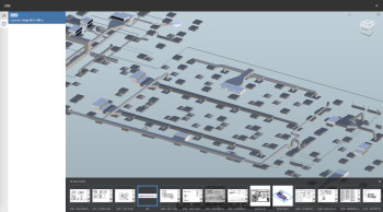 2D and 3D documents are displayed in the BIM 360 Docs photo-viewer-style navigation system. (Image courtesy of Autodesk.)