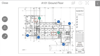 BIM 360 Docs supports iOS devices as well as web browsers. (Image courtesy of Autodesk.)