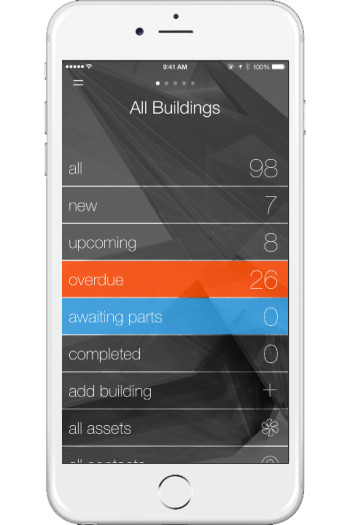 Autodesk University will be demonstrating tech such as Building Ops, which brings asset management to a mobile platform for building owners and general contractors. (Image courtesy of Autodesk.)