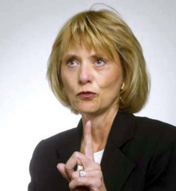 The very business-minded Carol Bartz, CEO of the “second era” of Autodesk. (Image courtesy of SFgate.com.)