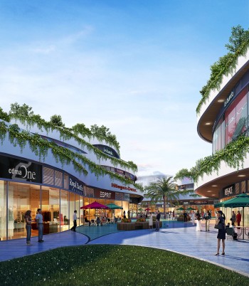 The city will be outfitted with its own economic sector, which will help generate jobs for its citizens. (Image courtesy of Country Garden.)
