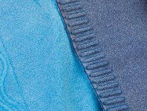 Cosyflex 3D-printed textile in two colors. (Image courtesy of Tamicare.)