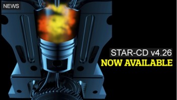 STAR-CD 4.26 improves accuracy to predict NOx and soot emissions. (Image courtesy of CD-adapco.)