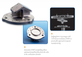 ESA’s integrated injector design is made possible by DMP.