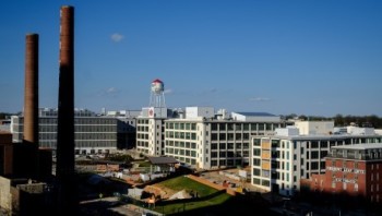 Wake Forest Innovation Quarter, location of the new bachelor's degree in engineering. (Image courtesy of Wake Forest University.)