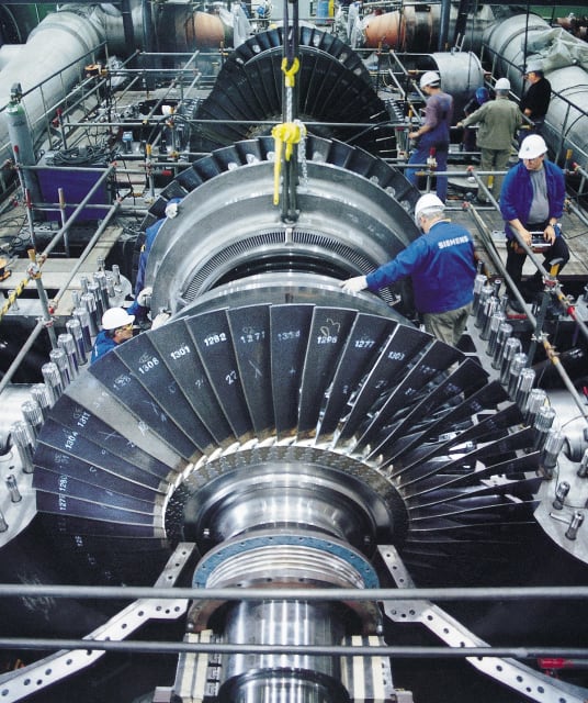 Large rotating assets like turbines are a typical example of this type of legacy equipment. (Image courtesy of Wikimedia Commons.)