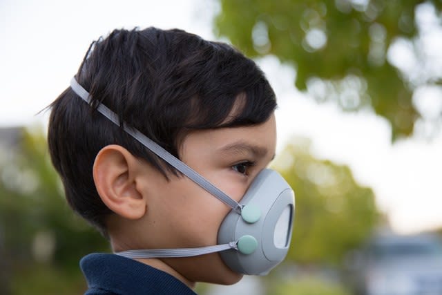 Example of masks specifically designed for children. (Image courtesy of Flo Mask.)
