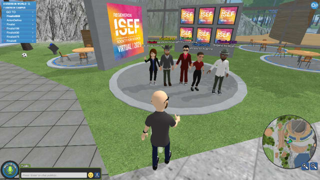 Participants created avatars in Event Farm. (Image courtesy of Society for Science & the Public.)