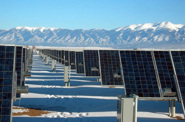 Solar farm. (Image courtesy of the National Renewable Energy Laboratory.)