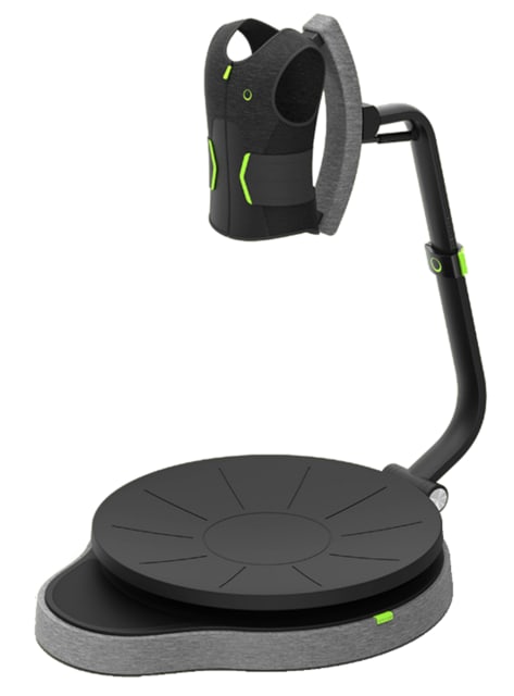 The Omni One omnidirection treadmill for VR. (Source: Virtuix.)