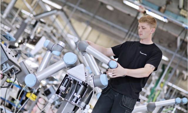 Engineers at Universal Robots have been able to take the UR cobots home with them to continue research and development remotely.