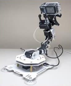 The custom-built robotic RGB and IR camera. (Image courtesy of John Estrada.)