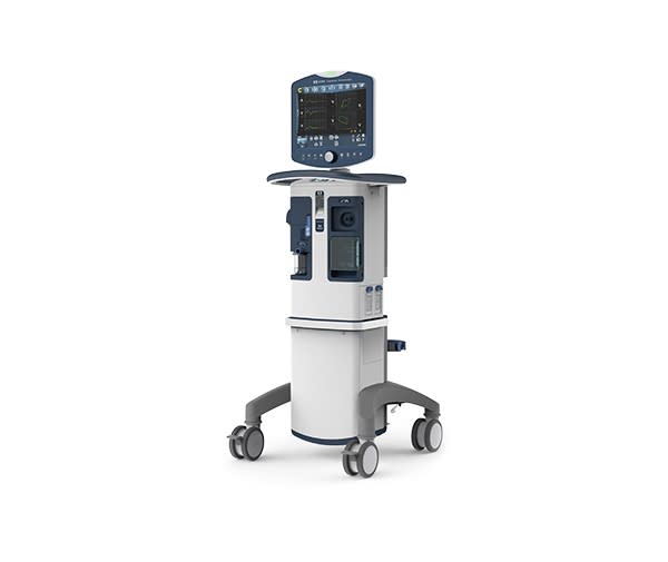 The Puritan Bennett 980 Ventilator is an ICU mechanical ventilator. (Image courtesy of Meditronic.)