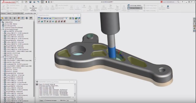 ONE OF BASSI’S 2018 SOLIDWORKS FAVORITES. One of the pillars in Bassi’s vision for SOLIDWORKS is that he wants to provide a solution that covers everything from design to manufacturing. In view of this, it’s not surprising that SOLIDWORKS CAM is one of his favorite enhancements in the 2018 version. Users can now seamlessly integrate design and manufacturing with what he describes as, “Easy-to-use, world class CAM technology.” The solution is powered by CAMWorks and brings a production-proven, seamlessly integrated CAM with rules-based machining and automatic feature recognition to streamline, and even automate, CNC manufacturing operations.