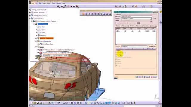 VEHICLE ARCHITECTURE LEGALITY. One of the most interesting software offerings in TechniaTranscat’s portfolio is CAVA, which among other things ensures the legality of the vehicle architecture, international rules and standards during the entire design process in CATIA V5 and V6 environments. This software is widely used in the automotive industry, where Ford is an example. This TechniaTranscat product for car design is available in the new version 1.28.3, which delivers new and enhanced functionality in the areas of safety of occupants and pedestrians, overall vehicle architecture and vision analysis.