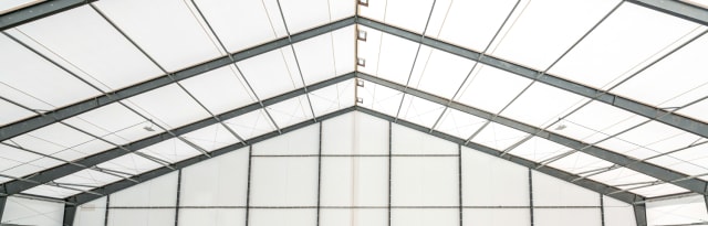 Legacy’s ExxoTec fabric lets in natural light while reflecting heat. (Image courtesy of Legacy Building Solutions.)