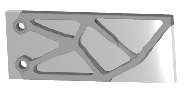 ANSYS AIM provides shape visualization while solving. (Image courtesy of ANSYS.)