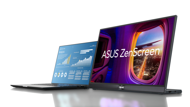 The Asus ZenScreen MB16QHG portable display. (Source: Asus.)