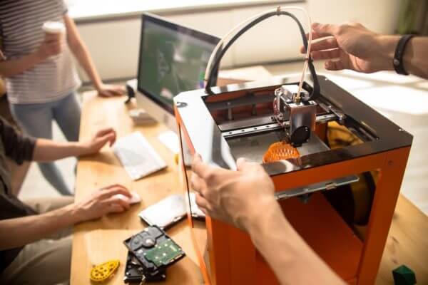 During the entire pandemic, one technology has been leading the way to make a difference-- 3D printing. (Stock photo.)