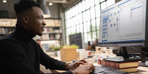 Customers can access data analytics from anywhere. (Image courtesy of Altair.)