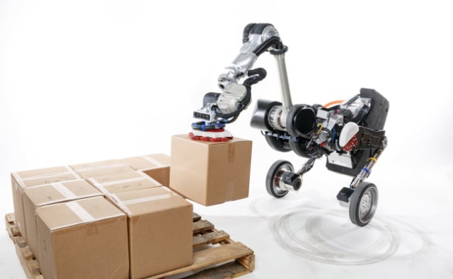The Logistics model of Boston Dynamics Handle robot.