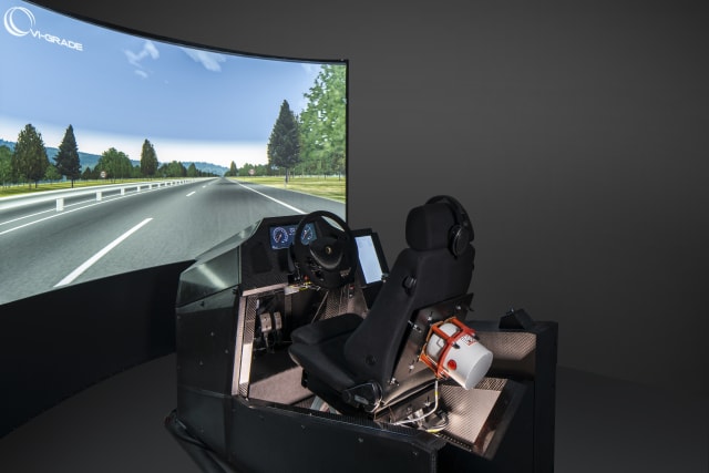 VI-grade simulation software and driving simulators with cae value