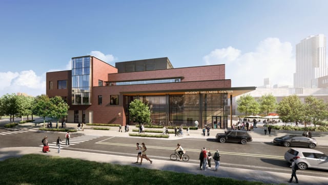 University of Colorado Denver Wellness Center. (Image courtesy of SmithGroupJJR.)