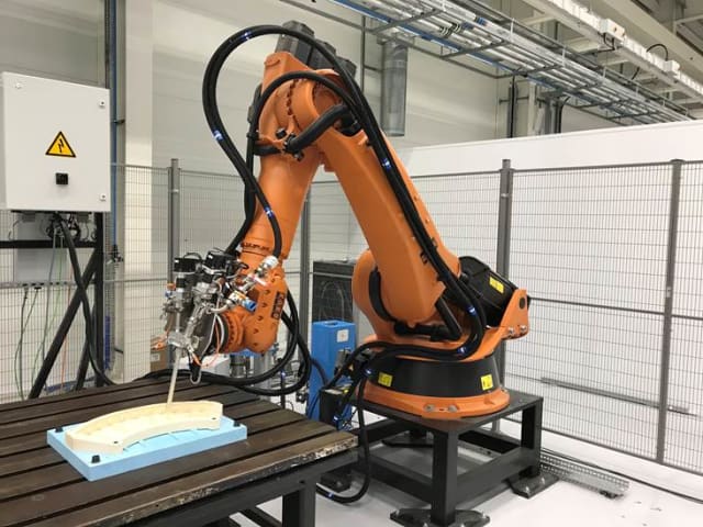 Automated sealant application trials