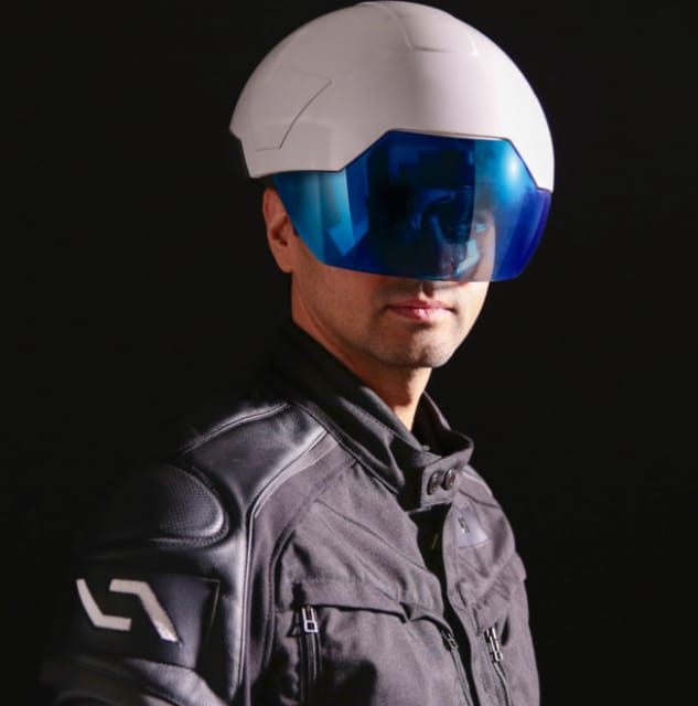 The DAQRI Smart Helmet. (Image courtesy of DAQRI.)