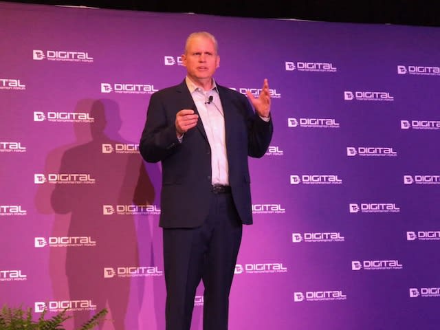Dale Tutt at the Digital Transformation Forum in May 2024. (Image: WTWH Media.)