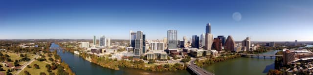 Downtown Austin. (Image courtesy of Public Works Department, City of Austin, Texas.)