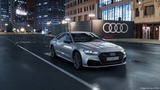 Screenshot from Audi’s digital showroom created with Unreal Engine. (Image courtesy of Epic Games.)