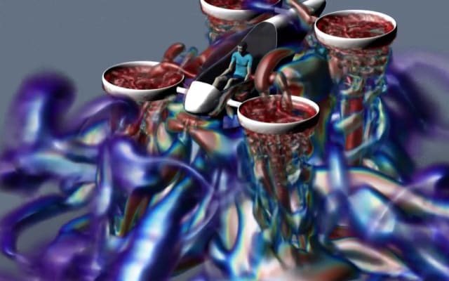 Figure 1. With so many variables to consider, the industry needs a comprehensive digital twin that allows for the modeling, analysis and sharing of eVTOL engineering findings that involve fluid flow, heat transfer, electromagnetics and other known phenomena.