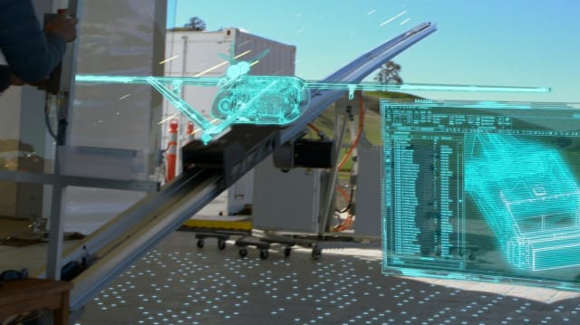 Figure 2. Agile product development takes advantage of Siemens’ comprehensive digital twin and digital thread technologies, adding virtualization, collaboration and automation to every step of the product development process. (Model courtesy of Zipline International Inc.)