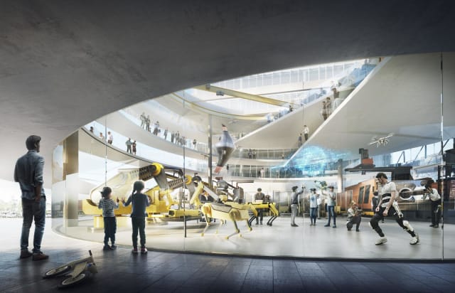 An artist's impression of a potential design for the Australian Centre for Innovative Manufacturing (ACIM). (Image courtesy of Flinders University.)
