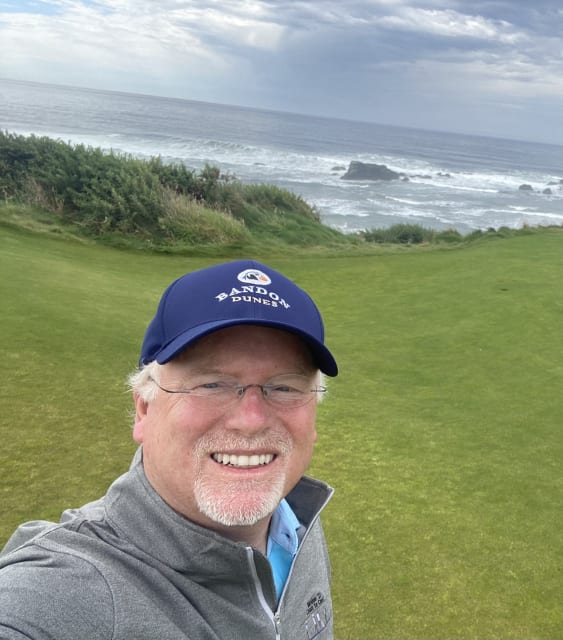 On the green in more ways than one. John McEleney, cofounder of Onshape.