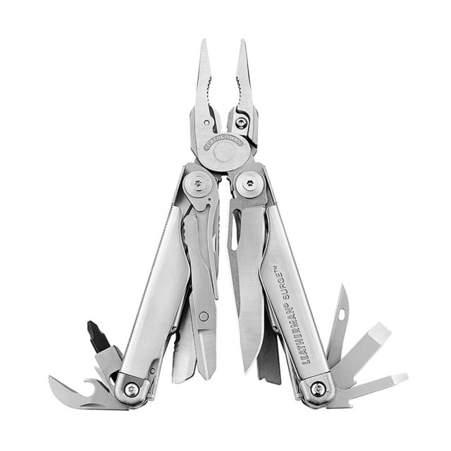 The Leatherman Surge. Don't get stranded without it. (Image courtesy of Leatherman.)