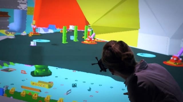 VR environment for training engineers, in development at Lockheed Martin’s Collaborative Human Immersive Lab in Denver, Colorado. (Image courtesy of Lockheed Martin.)