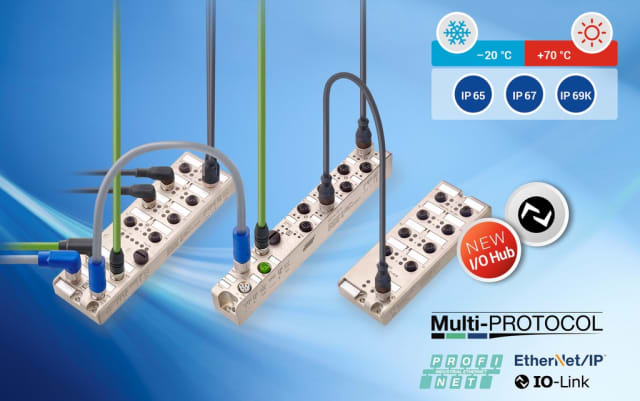 16DIO I/O hub. (Image courtesy of Lumberg Automation.)