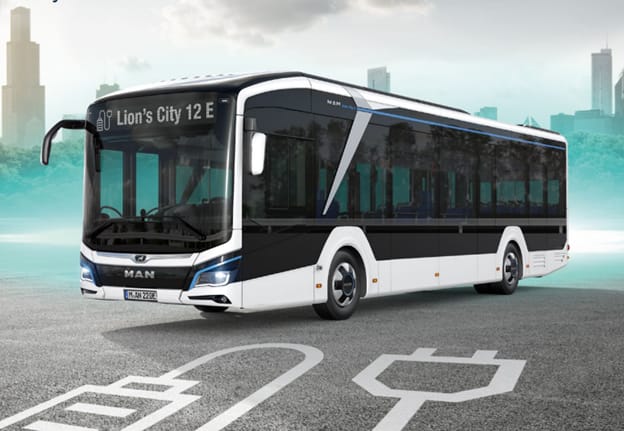 MAN Lion’s City E electric bus. Image credit: MAN.