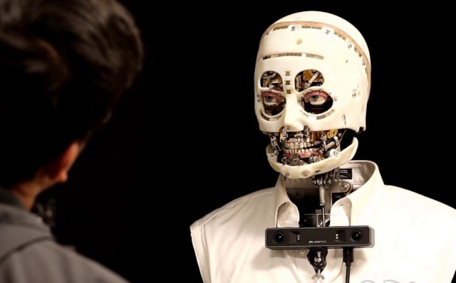 Disney has created new humanoid robots to be implemented at its parks. (Image courtesy of Disney Research.)