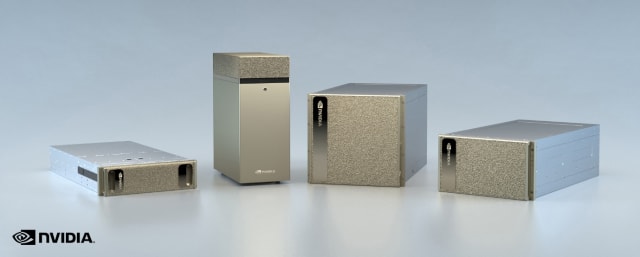 Nvidia’s range of powerful GPU solutions. (Image courtesy of Altair.)