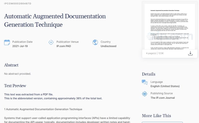 Organizational Implementation of a Patent Strategy – Example