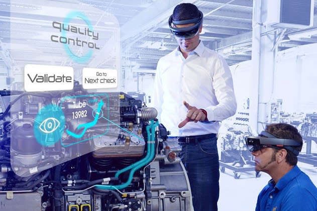 SOLUTIONS FOR THE DIGITAL THREAD. Volvo Group invests heavily in developing solutions for the digital thread, and this is largely done based on PTC tools. On stage in Boston during PTC's global LiveWorx 2019 event, Volvo Group's Bertrand Felix demonstrated how to work with PTC's Augmented Reality (AR) solutions as part of developing a digital thread.