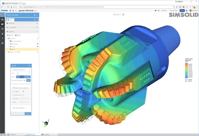 ADDING CAPABILITIES. Onshape collaborates with like-minded companies to provide important capabilities such as FEA (Finite Element Analysis), rendering and other tools in the app store.