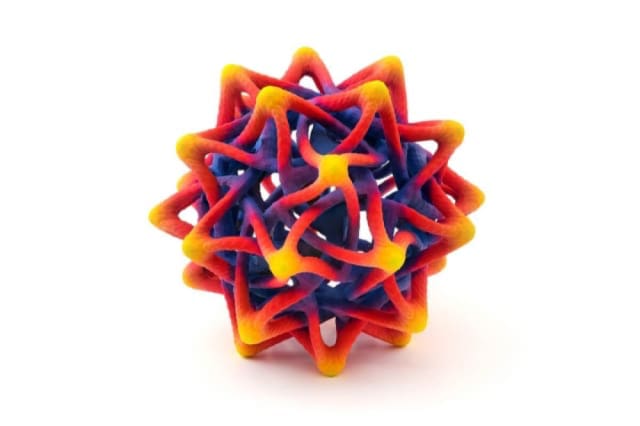 A model made with a 3D Systems ColorJet Printing 3D printer. (Image courtesy of 3D Systems.)