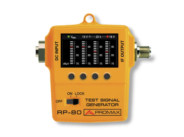 RP-080 test signal generator. (Image courtesy of PROMAX.)