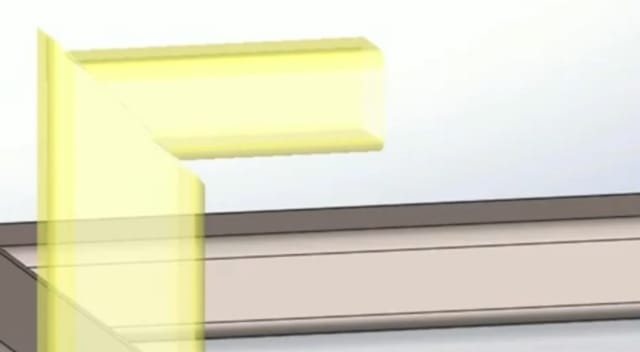 Making picture frames? With a full-flush miter, you can trim offset or differently sized parts intersecting at a miter joint in one step so that inside and outside edges of the frame are flush.