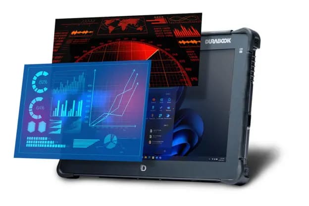The Durabook R11L 11-inch fully rugged tablet. (Source: Durabook.)